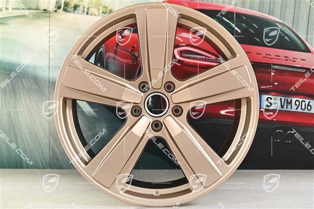 22-inch wheel rim set Cayenne Coupe Exclusive Design Sport, 10J x 22 ET48 +11,5J x 22 ET52, neodyme