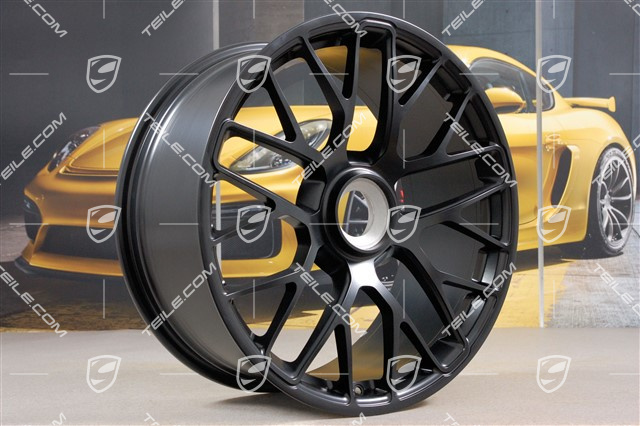 20" Felga Turbo S, centralne mocowanie, 9J x 20 ET51, czarny mat