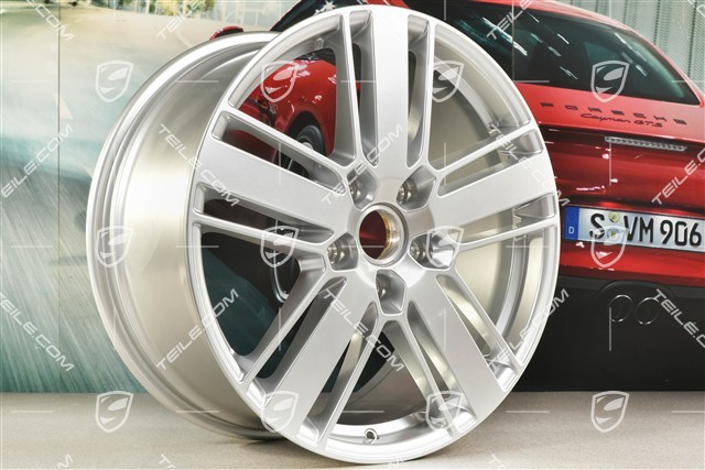 20" Felge Panamera Design 2, 9,5J x 20 ET71, brilliantchrom