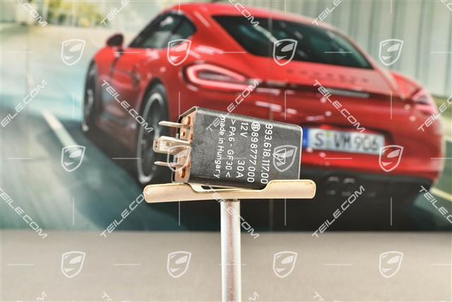 Rear window heating Relay / control unit