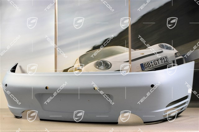 Rear bumper lining, Carrera4S/Turbo, with PDC sensor holes