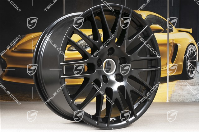 20" Felge RS Spyder Design, 9,5J x 20 ET47, Schwarz-Matt