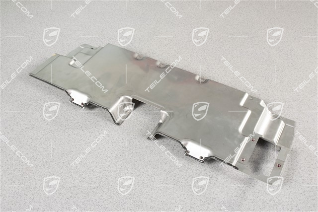 Hybrid battery cover plate, lateral