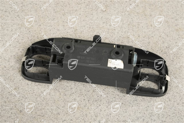 Ashtray mounting / switch trim, Metropol blue