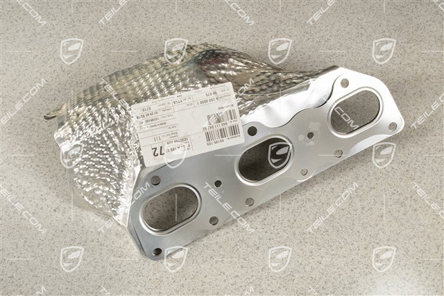 Exhaust manifold, Heat protection / shield 3,6L, 1-3 Zyl. , R