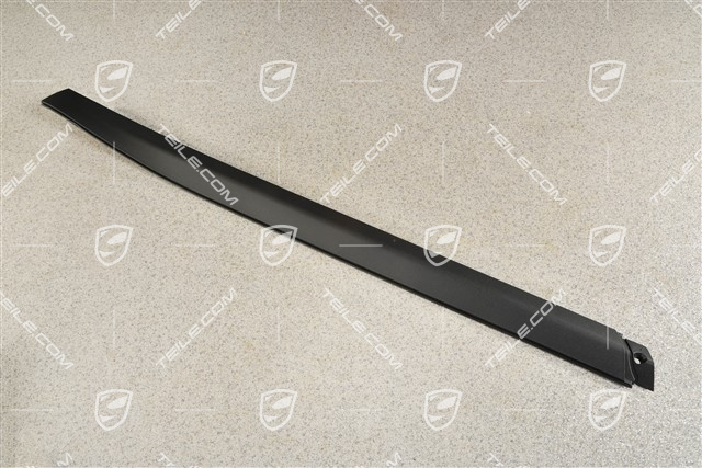 Einstiegsleiste, hinten, aussen, Satinschwarz, R