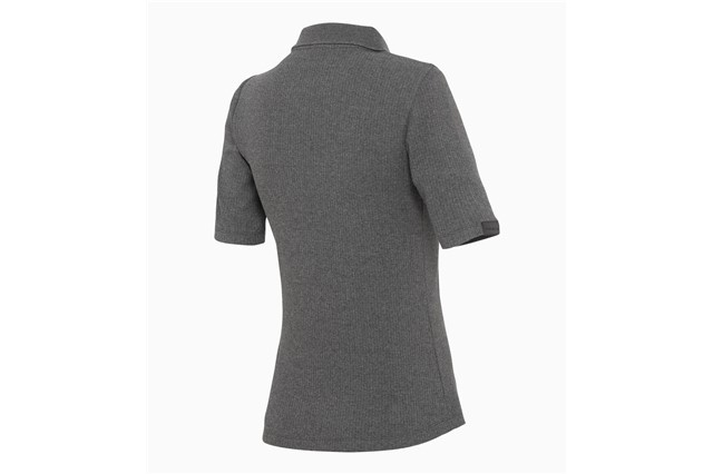 60Y 911 Damska koszulka polo, Kolekcja 60 lat 911, popielata, S