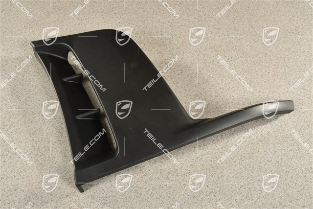 GT4, Front bumper spoiler, lateral, Black, R