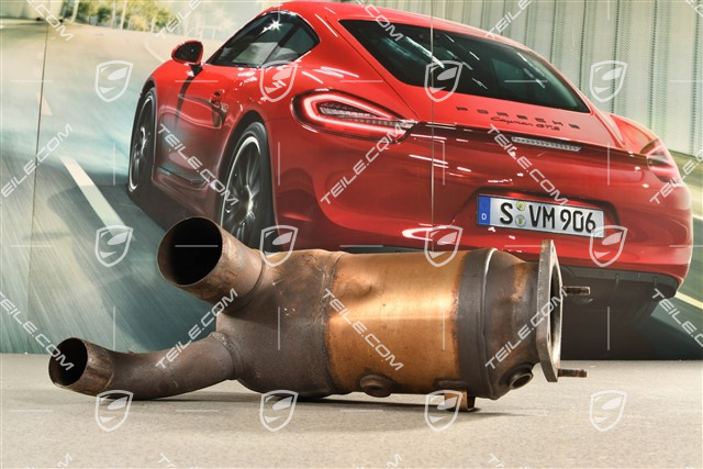 Catalytic converter, sports exhaust system, cyl. 1-3, L