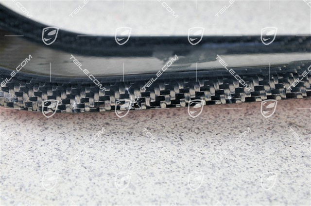 Listwa ozdobna Carbon, napis "TARGA", LEWA