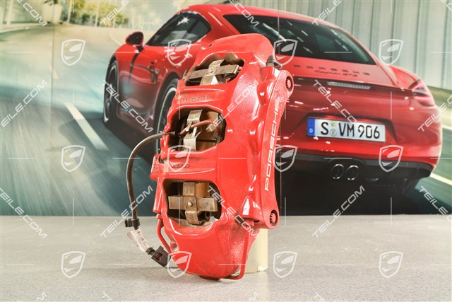 Zacisk hamulcowy, czerwone, R