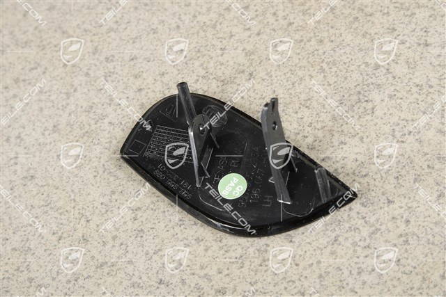 Headlight / headlamp washer nozzle / jet, trim / cover / cap, L