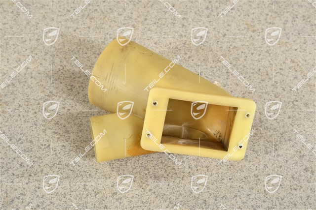 Luftfuehrung / Verteilerrohr am Zusatzgebläse, R
