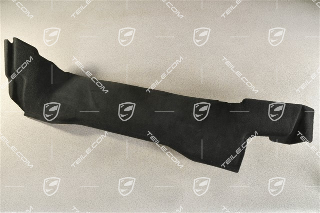 Spyder, Kofferraumabdeckung / Rückwandverkleidung, Teppich, Schwarz