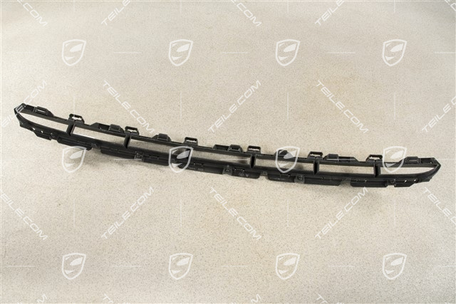Front bumper Grille, middle, Lower, Black
