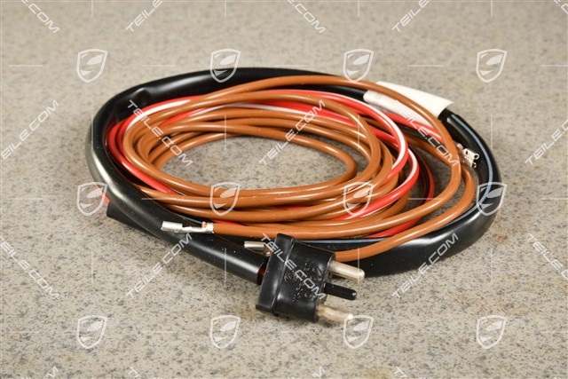 Rear window heating wiring harness