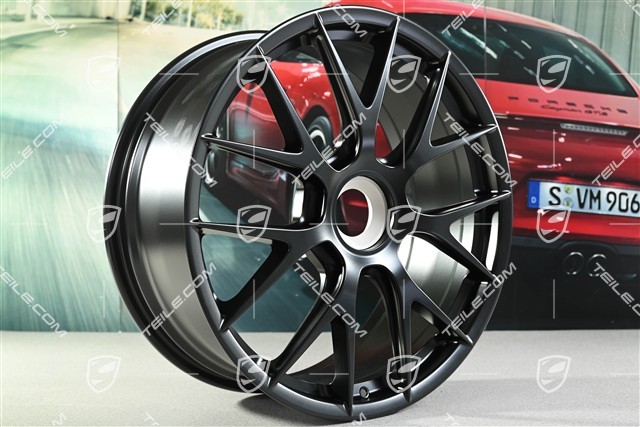 20" magnesium wheel rim, GT4RS / Spyder RS, 8,5J x 20 ET61, black satin matt