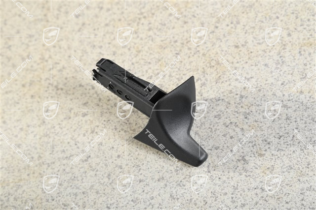 Betaetigungsknopf / Kippgriff für die Rückenlehne, Schwarz, R