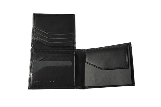 Geldbörse Herren Essential mit geprägtem Porsche Wappen