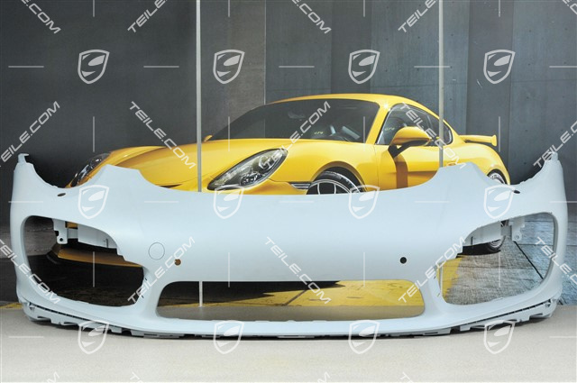 Front bumper, Turbo, with ParkAssist and headlamp washer