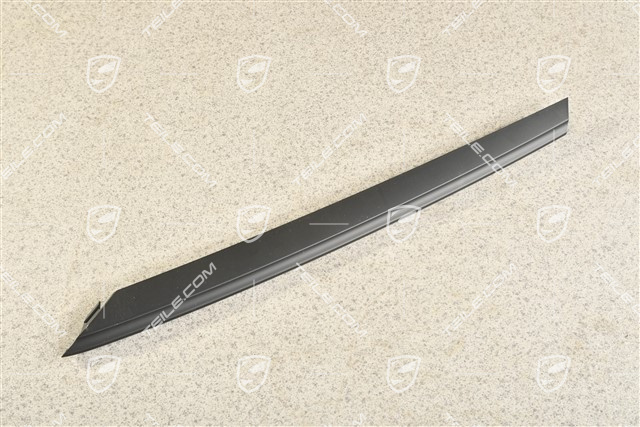 Front bumper disc / trim, Sport Design Package, lower, Black matt, L