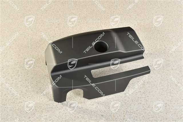 Steering column switch housing, lower part, Black