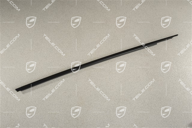 Dichtung mit Zierleiste, Türschacht, aussen, Ralleyschwarz, L