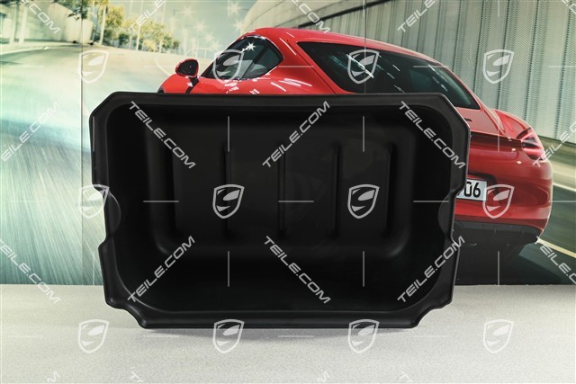 Luggage compartment liner front
