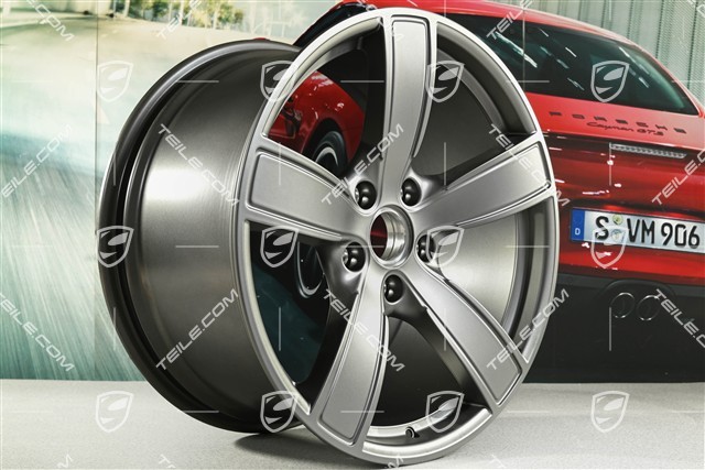 20" Felga Carrera Sport, 10,5J x 20 ET47, Platinum satynowy półmat