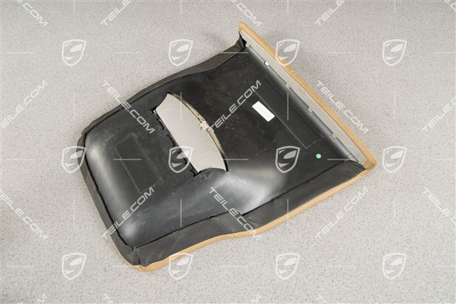 Back seat lower / cushion, Cabrio, Leatherette, Sande beige, L