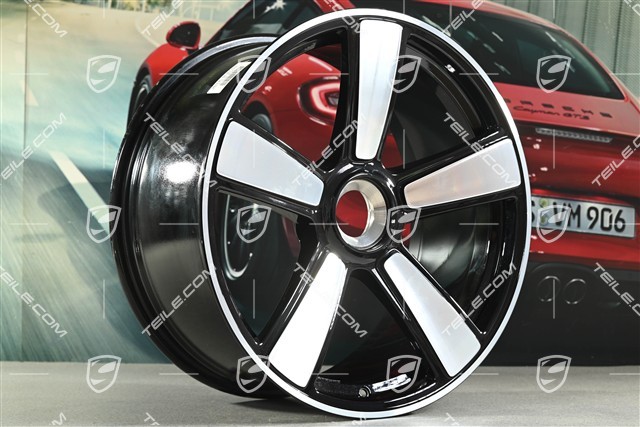 20" Sport Classic Felge,  9J x 20 ET44, Tiefschwarz Metallic