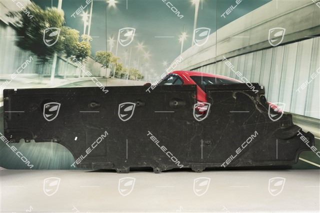 Underbody trim / cover, center, R