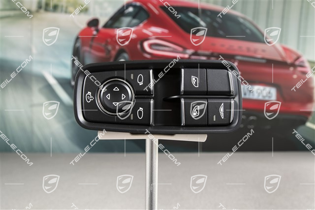 Window multi switch, drivers side, Cabrio, LL/L