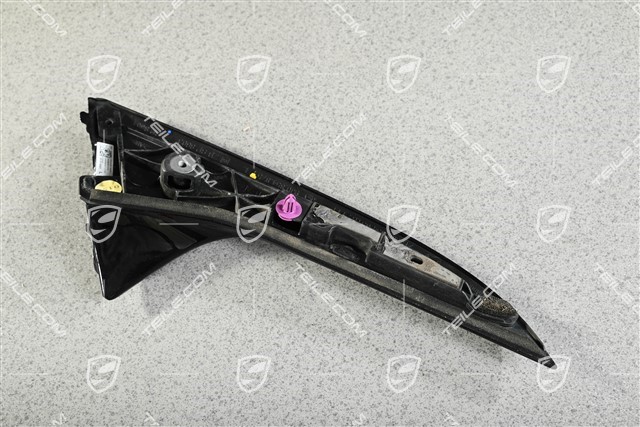 Blenda tylnego spoilera, czarna, L