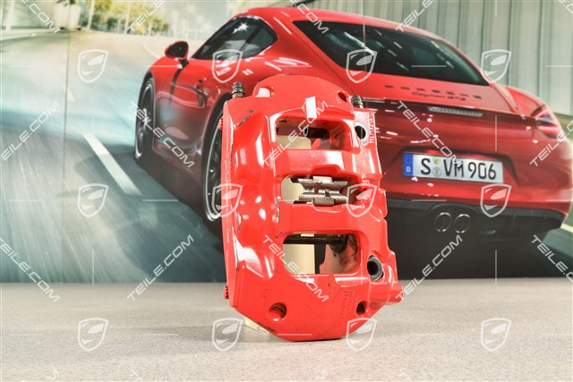 Turbo, Zacisk hamulcowy tylnej osi, czerwony, R