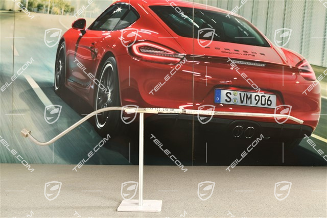 Abgasentnahmerohr / Abgasprüfanschluss