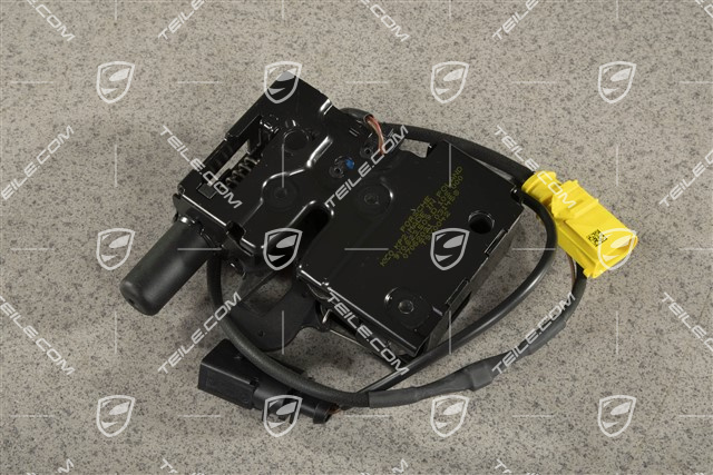 Catch bar / lock lower part, pedestrain protection