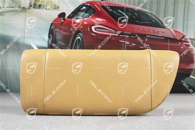 Tylne siedzenia, oparcie odcinka lędźwiowego, skóra, beżowe, Cabrio, R