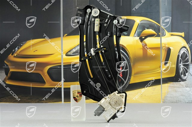 Window lifter for rear quarter glass, Convertible, R Window lifter for rear quarter glass, Convertible, R