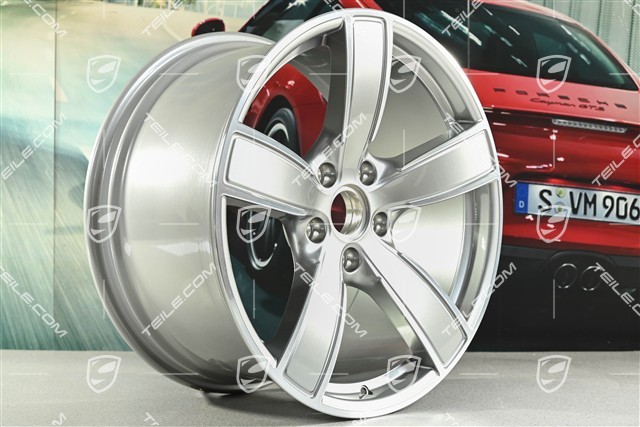 20" Felga Carrera Sport, 10,5J x 20 ET47, Platinsilber Metallic