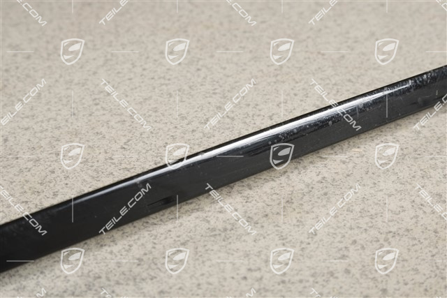 Zierleiste, Aluminium-Paket, schwarz, hinten, R