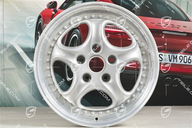 18" Carrera RS komplet felg, Speedline, 8J x 18 ET52 + 10J x 18 ET65