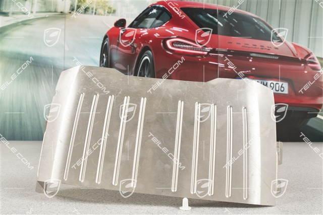 Engine cover, rear, Turbo