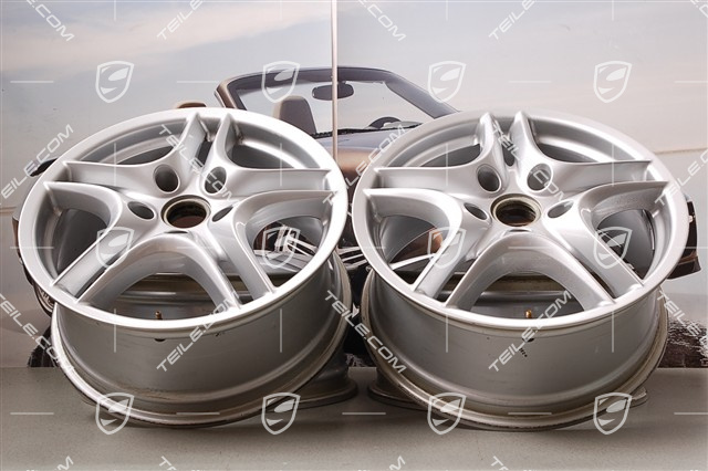 18" Felgensatz Cayenne Turbo II, 8J x 18 ET 57, Facelift