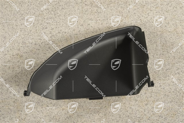 Air duct / Guide, Sport design package, Lateral, Black, L