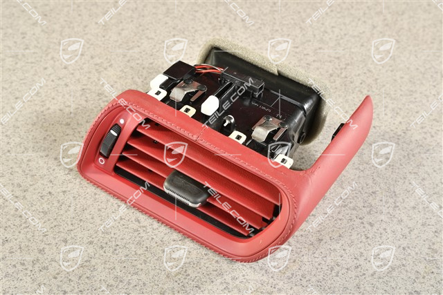 Seitendüse, Bordeauxrot, leder, L