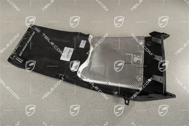 Heckdiffusor, schwarz-matt, Spyder