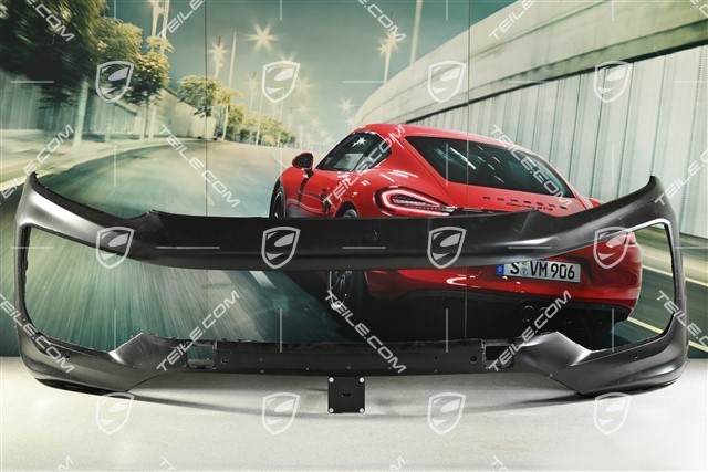 Turbo, Front bumper with holes for parking assistant including parking aid