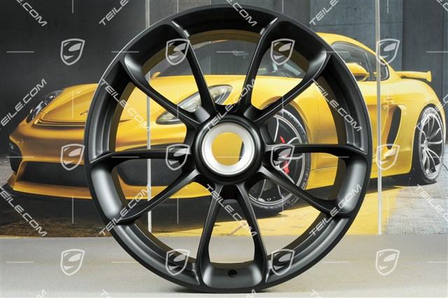 20-inch wheel GT3RS, with GT3RS logo, 9,5J x 20 ET50, black mat
