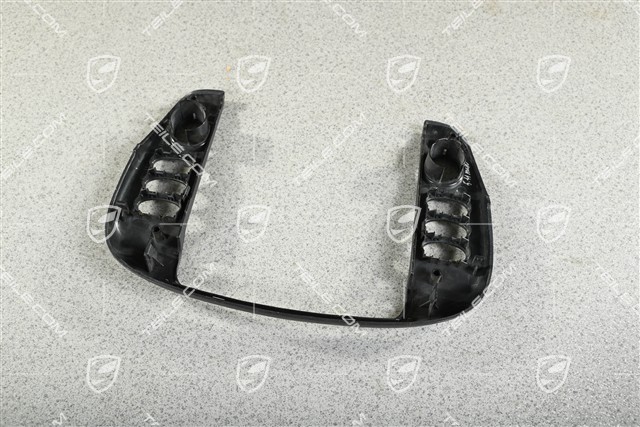 Trim for switch / vent nozzle, center console, Leather Metropole Blue